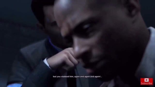 Detroit Become Human 28 Stab Wounds But Connor Says “again And Again” 28 Times