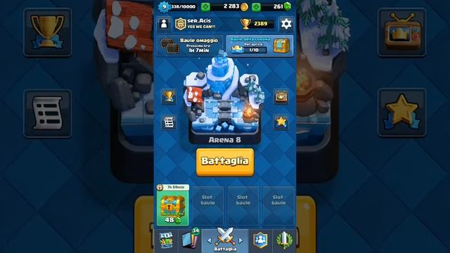 Una nuova grafica e battaglia a Clash Royale