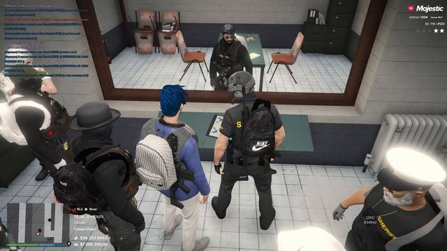 ШЕРИФ ПОКАЗАЛ СВОИ ПОЗНАНИЯ РП в GTA RP / MAJESTIC RP
