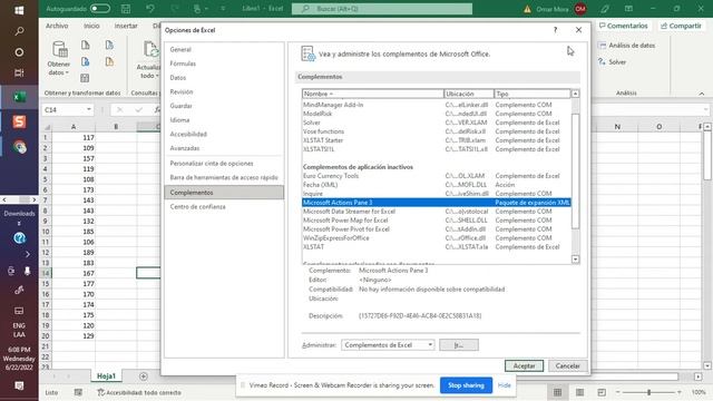 Excel: Análisis de Datos: Complemento Gratuito: ¿Cómo activarlo?