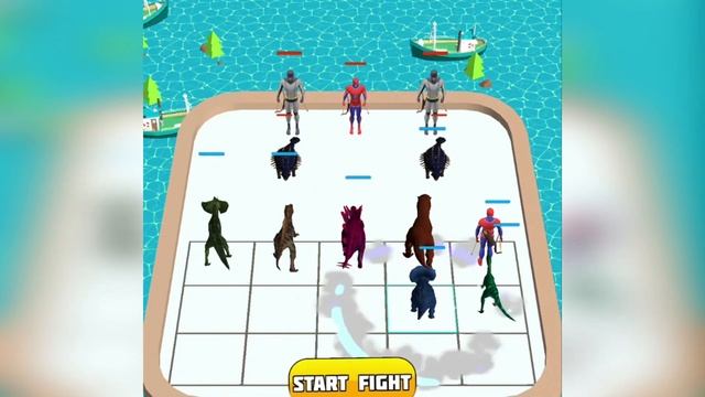 I Unlocked All Dino in Merge Fight - Dinosaur Monster Game!