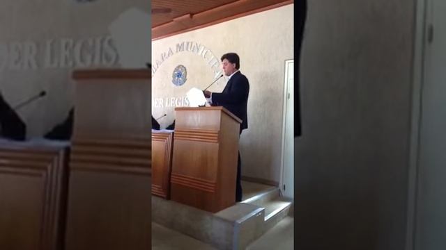 Vereador Odon Naves sessão 07 de maio de 2013 proposta de l