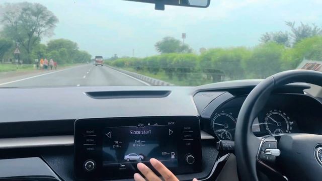 Skoda Slavia 1.0 Mileage | Skoda Slavia Ambition Mileage | Skoda Slavia Average kitna deti hai