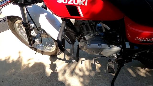 Suzuki VanVan crash guards