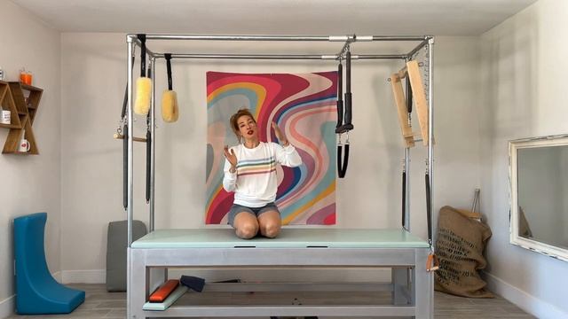 Big Twist with Trapeze on the Cadillac | Online Pilates Classes