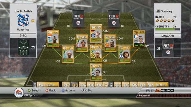 FIFA 12 Ultimate Team RETRO Squad Builder | My Wager Team!