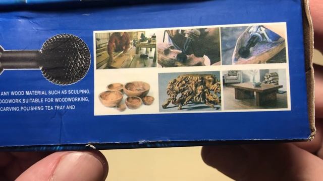 Насадка на УШМ, для обработки полостей в дереве.