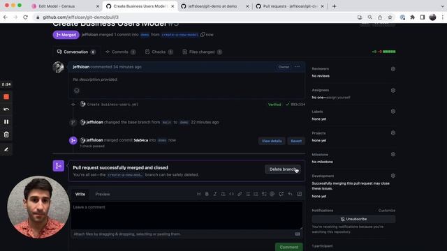 GitLink Demo: Version Control for Census