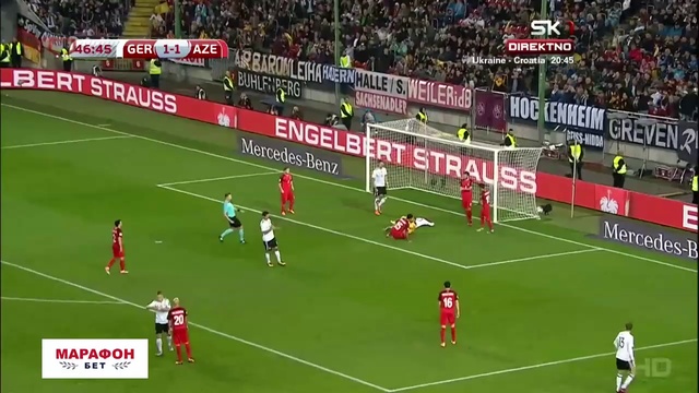 ГЕРМАНИЯ-АЗЕРБАЙДЖАН 5-1 ОБЗОР МАТЧА. ОТБОРОЧНЫЕ НА ЧЕМПИОНАТ МИРА 2018. 08.10.2017