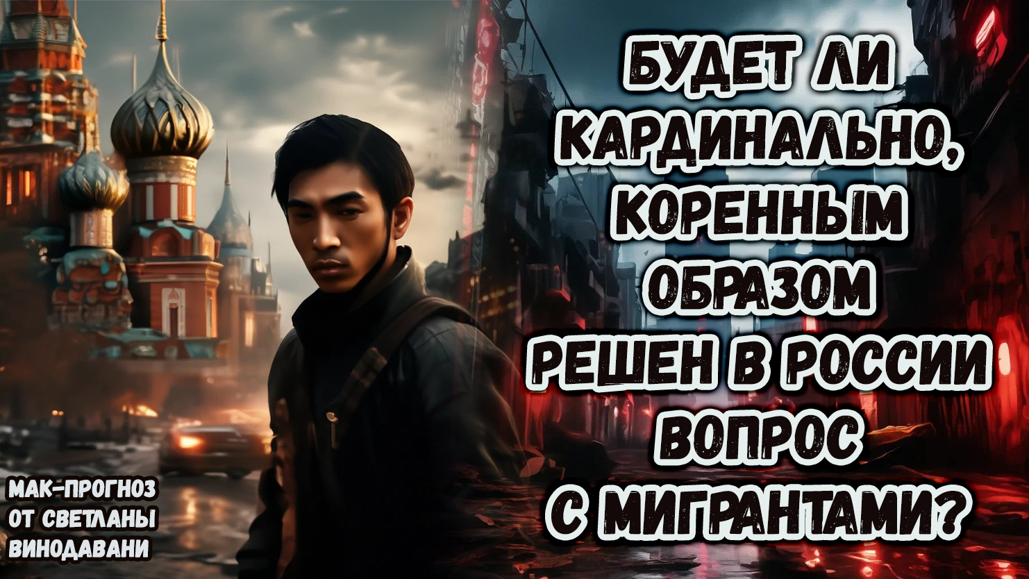 Будет ли кардинально решен вопрос с мигрантами в России? МАК-прогноз от Светланы Винодавани