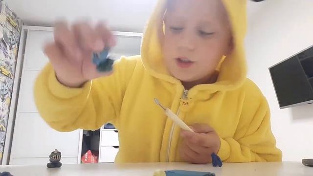 ЛЕПЛЮ!Синева,из игры.радужные друзья(Rainbow friends,BLUE).