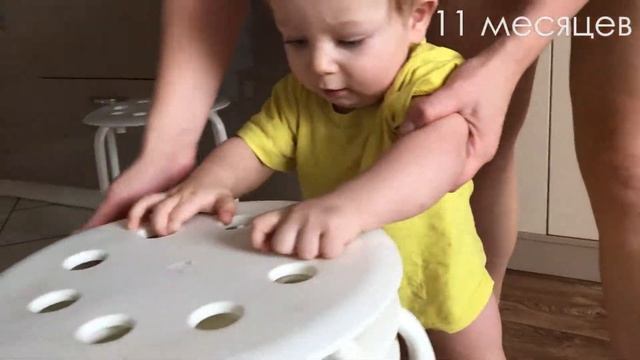 Как малыш пытается встать на ноги и ползает. Like a baby trying to get up and crawl.