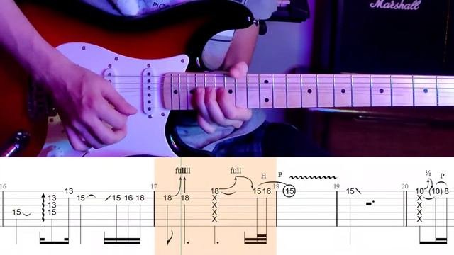 Steelheart - Shes Gone Guitar lesson with TAB