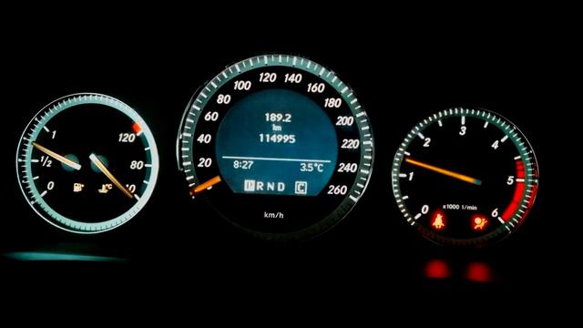 Mercedes C-Class W204 220CDI - Cold Start after 2 weeks, 4°C / 39°F