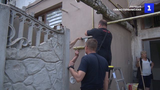 В Балаклаве жилые дома повредило осколками вражеских ракет