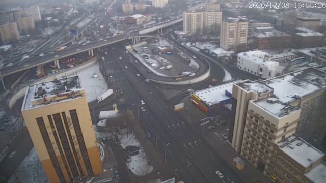 Москва - Нижегородская улица - веб камера 08.12.2020, 12:56