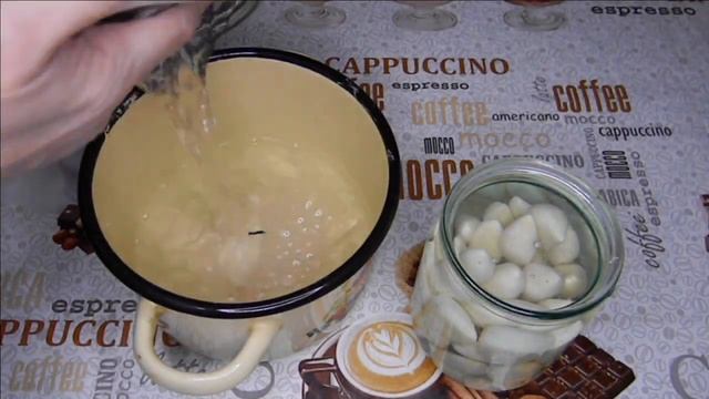 От такого чеснока за уши не оттащишь! Маринованный чеснок по особенному рецепту.