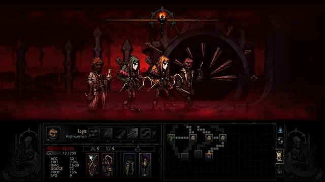 Darkest Dungeon - Pitch Black Dungeon Mod 6.1 - Kill Shuffling Horror