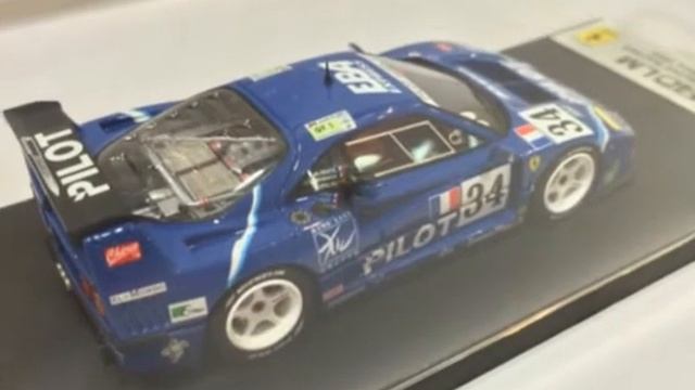 Ferrari F40 LM Pilot Aldix Racing Le Mans 1995 EM036 Car Model
