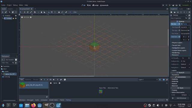 Godot 4 - Isometric Tile Maps and Sets
