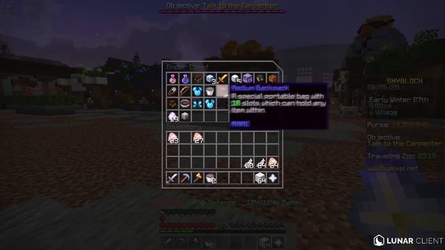 Crafting The New Pets! Hypixel Skyblock Update