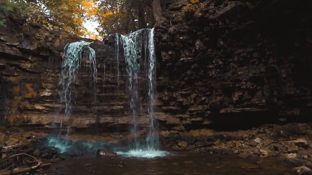 Waterfall HD - Расслабляющая музыка со звуками природы