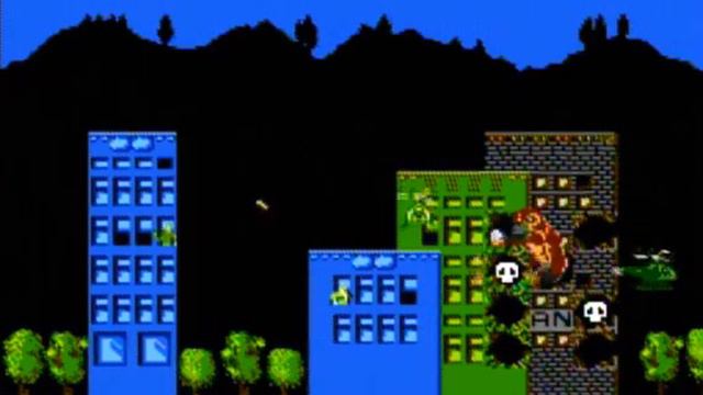 Rampage - NES Gameplay