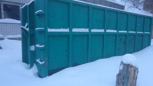 Контейнер мусорный емкостью 32 куб м 2012 г Цена 90 000 руб T: +7 985 453 20 52