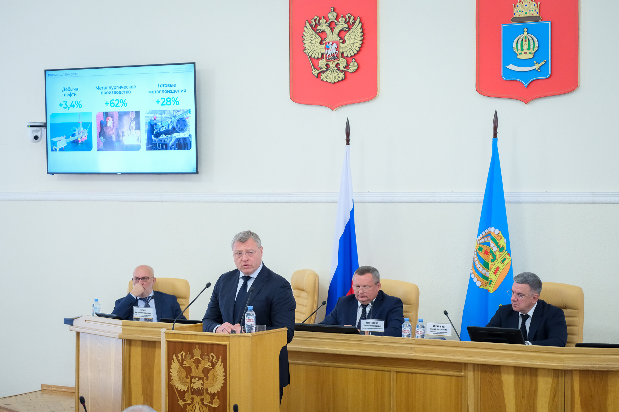 Отчёт о деятельности Правительства Астраханской области 2023 г. - губернатор И.Ю. Бабушкин, 14.05.23