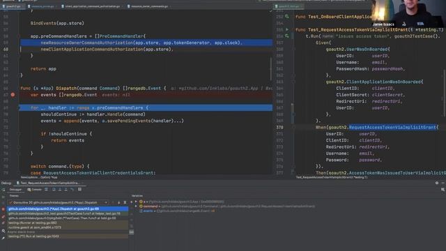 OAuth2 Event Modeling in Go, Part 1