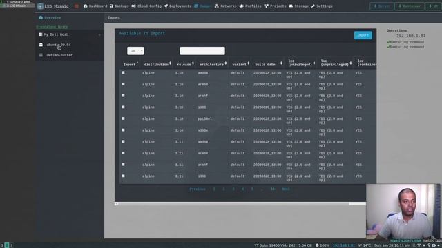 Lxdmosaic | Web UI for managing multiple LXD instances and clusters
