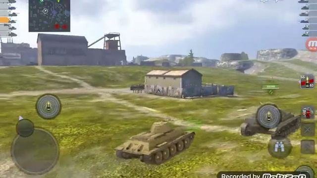 WOT blitz. Винегрет из русских танков 5 уровня . Часть 1. Т-34