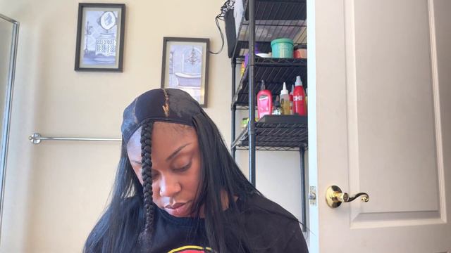 $9.99 Model Model Gardenia 20” Straight Hair Quick Weave Install w/Leave Out