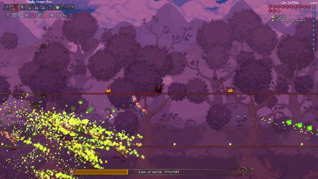 Terraria Fargo's Soul Mod Eater of Worlds [Eternity Mode]