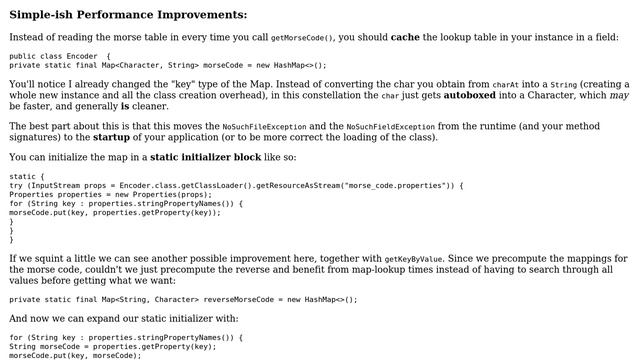 Morse code translator in Java (2 Solutions!!)