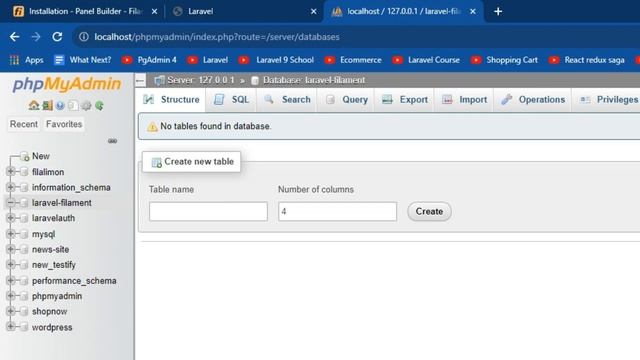 FilamentPHP install in Bangla  | FilamentPHP Installation Guide | Step by step | Laravel filament