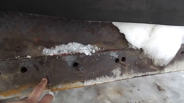 Самодельный снежный отвал на МТЗ