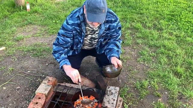 Рецепт вкусняшки от брата Серёги. Отдых на даче в мае 2020. Неизданное.
