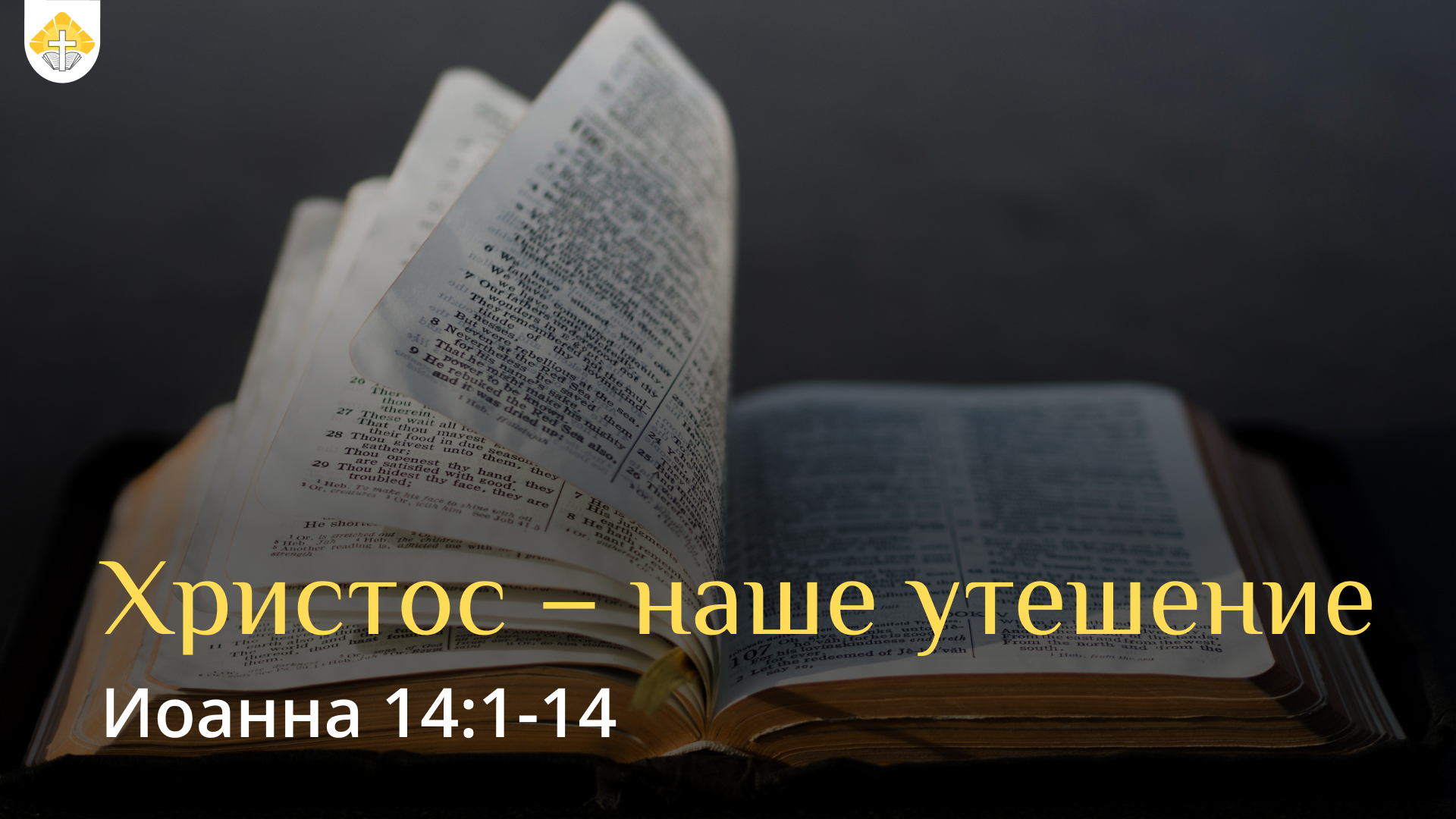 Христос - наше утешение // Иоанна 14:1-14 // Иван Козорезов