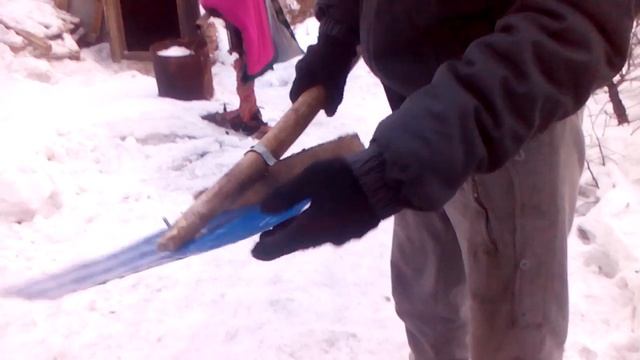 Лопата для снега, Из профлиста.shovel for snow