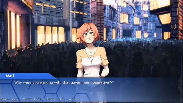 Orion: A Sci-Fi Visual Novel - Issaku Bad Ending Chapter 2
