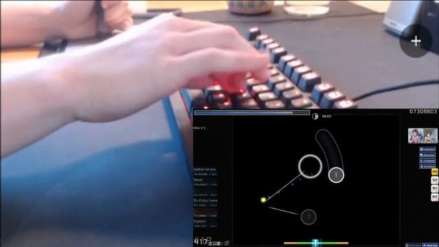 osu! Milk Crown on Sonnetica [MiLk ShAke 9*] +HDHR 4xMiss | Liveplay