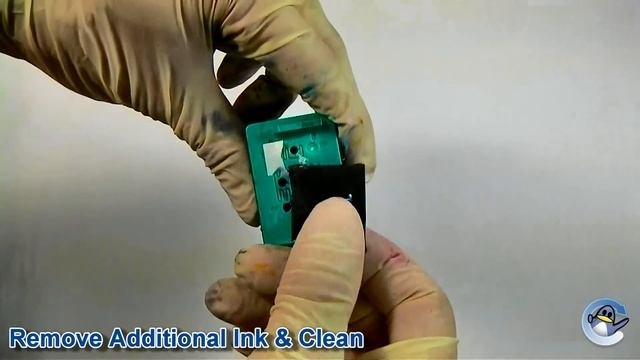 How to Refill HP 351XL CB338EE and HP 344 C9363EE Colour Ink Cartridge