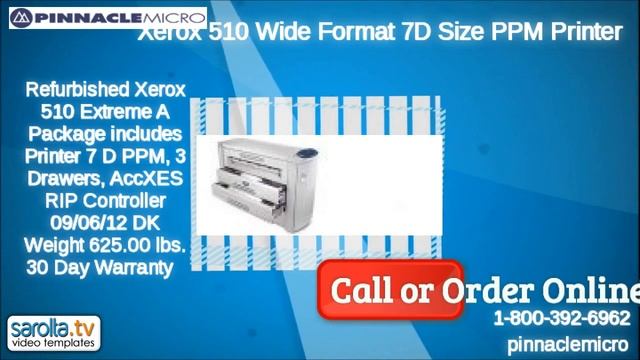 Xerox 510 Wide Format Printer