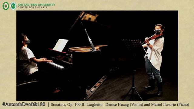 The Sonatina in G Major for Violin And Piano | FT. Pianist Mariel Ilusorio & Violinist Denise Huang