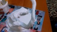 DIY Белоснежный светильник. Делаем сами.