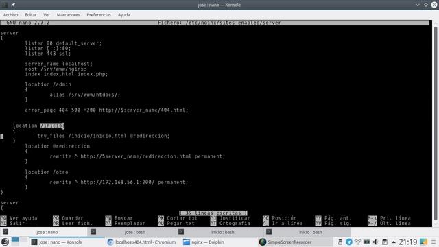 08  - Ejemplo de Servidor en NGINX [NGINX - Español]