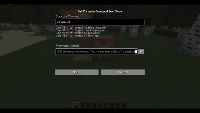 Minecraft Tutorial: Block Detection