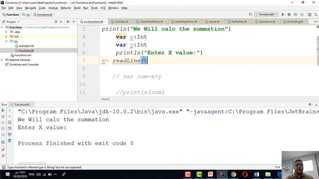 #12 أساسيات كوتلين Readline - دورة الاندرويد ستوديو بلغة كوتلين