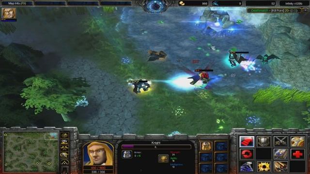 Warcraft 3 Frozen Throne - Карта Infinity v1.09! [НЕЧЕСТНЫЕ СРАЖЕНИЯ!]